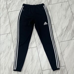 Adidas Joggers with White Stripes